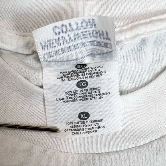 VTG 90’s Budweiser Beer Iguana Louie Lizard Frogs T Shirt EUC XL - Picture 9 of 10